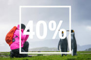 promotion antarctique 40% de réduction