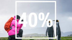 promotion antarctique 40% de réduction